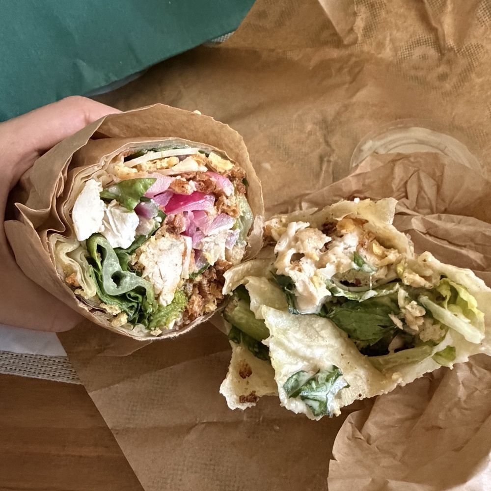 sweetgreen - Healthy Salads, Wraps, and Bowls - Caesar wrap - Salad Near Me - Studio City, California