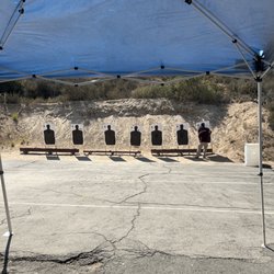 L&L Firearms Training - Gary handling business at the range