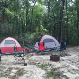 Our campsite at Timberland Lake Our campsite at Timberland Lake