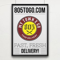 805ToGo - Order delivery at www.805ToGo.com or Download "MyTown2Go" in the App Store.