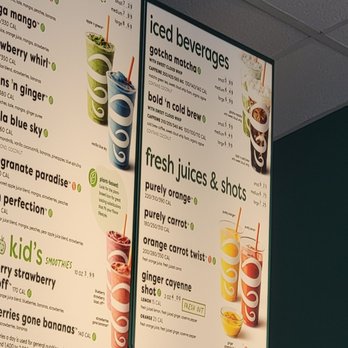Jamba - Last part of the menu - Juice Bars & Smoothies Near Me - Crystal Lake, Illinois