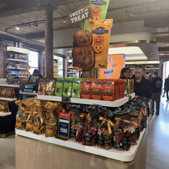 Ghirardelli Chocolate Experience - Some Chocolate Products On Display At the store - Chocolatiers & Shops Near Me - San Francisco, California