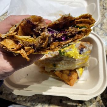Jian - J4. Five Hours Pulled Pork Bing - Chinese Near Me - Chicago, Illinois Jian - J4. Five Hours Pulled Pork Bing - Chinese Near Me - Chicago, Illinois