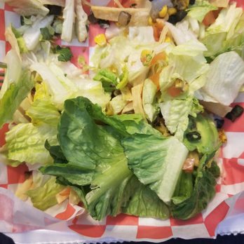 Just Wing It - The chicken and BBQ sauce was missing from my BBQ chicken salad. - New American Near Me - Bakersfield, California