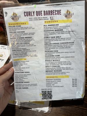 Menu photo 4 Curly Que Barbeque Bolivar, MO