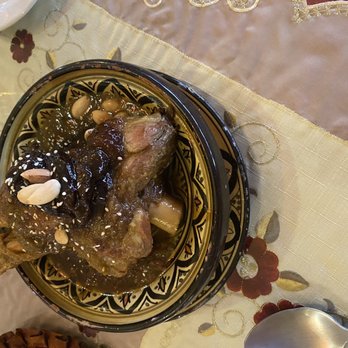 Moroccan Bites - Lamb Shank with Prunes - Moroccan Near Me - San Antonio, Texas