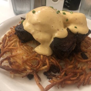 Briarpatch Restaurant - Pork Belly Eggs Benedict - American Near Me - Winter Park, Florida