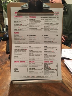 Menu photo 5 Kerala Kitchen Ballsbridge, D