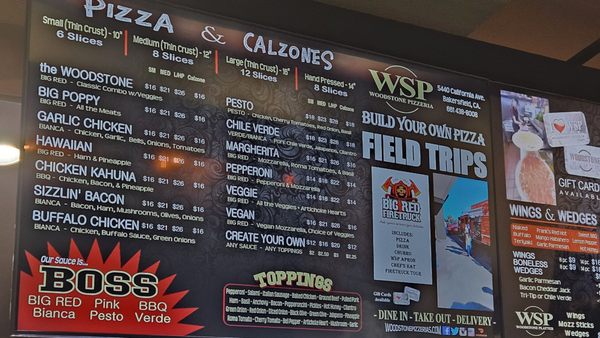 Menu photo 2 Woodstone Pizzeria Bakersfield, CA