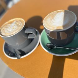 William's Coffee Co - Orange mocha and latte
