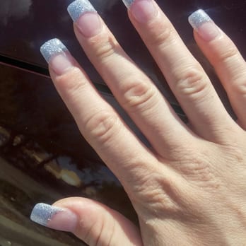 Sexy Nails - Powder full set. AMAZING work!!! - Nail Salons Near Me - Lancaster, Texas
