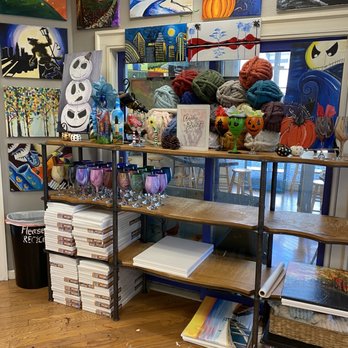 Wine & Design - Pic of the store and the different things you can do - Party & Event Planning Near Me - Charlotte, North Carolina