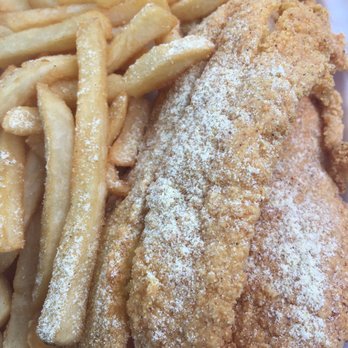 Red Snapper Evergreen - Catfish Fillet w/lemon pepper - Burgers Near Me - Evergreen Park, Illinois