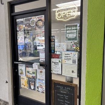 Naks Cafe - Front entrance - Cafes Near Me - Pearl City, Hawaii