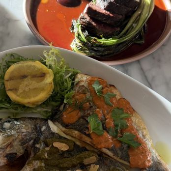 EMRE - Sea bream and Wagyu picanha - Mediterranean Near Me - Paso Robles, California EMRE - Sea bream and Wagyu picanha - Mediterranean Near Me - Paso Robles, California