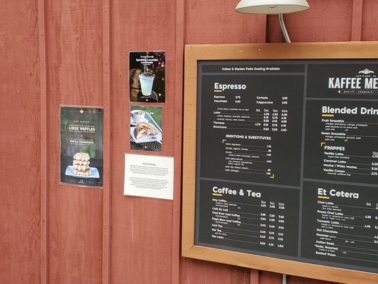 Menu photo 2 KaffeeMeister El Cajon, CA Menu photo 2 KaffeeMeister El Cajon, CA