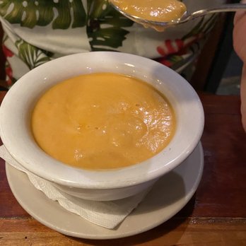 Braised Onion - Lobster bisque. Very good and a little sweet. - New American Near Me - Ocala, Florida Braised Onion - Lobster bisque. Very good and a little sweet. - New American Near Me - Ocala, Florida