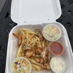 Shrimp N Stuff - Grilled shrimp basket