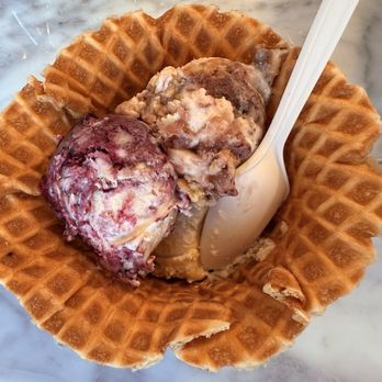 Jeni's Splendid Ice Creams - Brambleberry Crisp, Strawberry Pretzel Pie, Lemon Bar in a Buttercrisp Waffle Bowl - Ice Cream & Frozen Yogurt Near Me - San Diego, California Jeni's Splendid Ice Creams - Brambleberry Crisp, Strawberry Pretzel Pie, Lemon Bar in a Buttercrisp Waffle Bowl - Ice Cream & Frozen Yogurt Near Me - San Diego, California