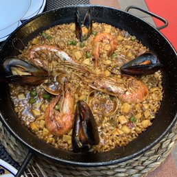 Seafood Paella. Seafood Paella.