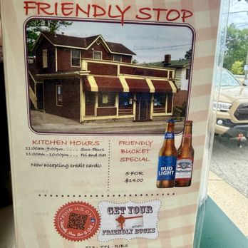 Friendly Stop Bar and Grill - Menu - Burgers Near Me - Cincinnati, Ohio Friendly Stop Bar and Grill - Menu - Burgers Near Me - Cincinnati, Ohio