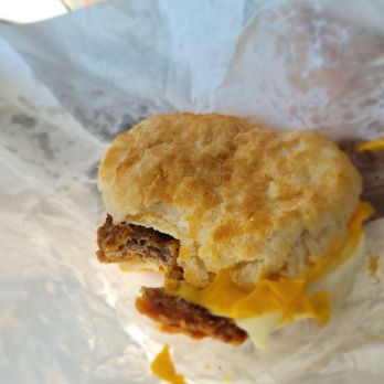 Biscuitville - Steak egg and cheese biscuit - Breakfast & Brunch Near Me - Reidsville, North Carolina