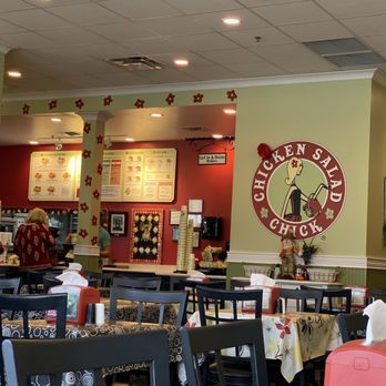 Chicken Salad Chick - Indoor dining was plenty and very tidy and clean - Sandwiches Near Me - Gainesville, Georgia