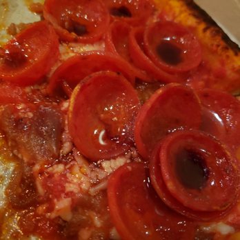 Source Restaurant - Pepperoni pizza - undercooked - Pizza Near Me - Cambridge, Massachusetts