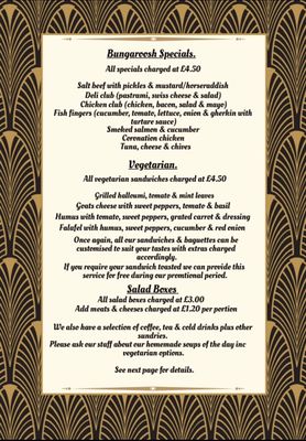 Menu photo 3 Bungaroosh Cafe Brighton, BNH