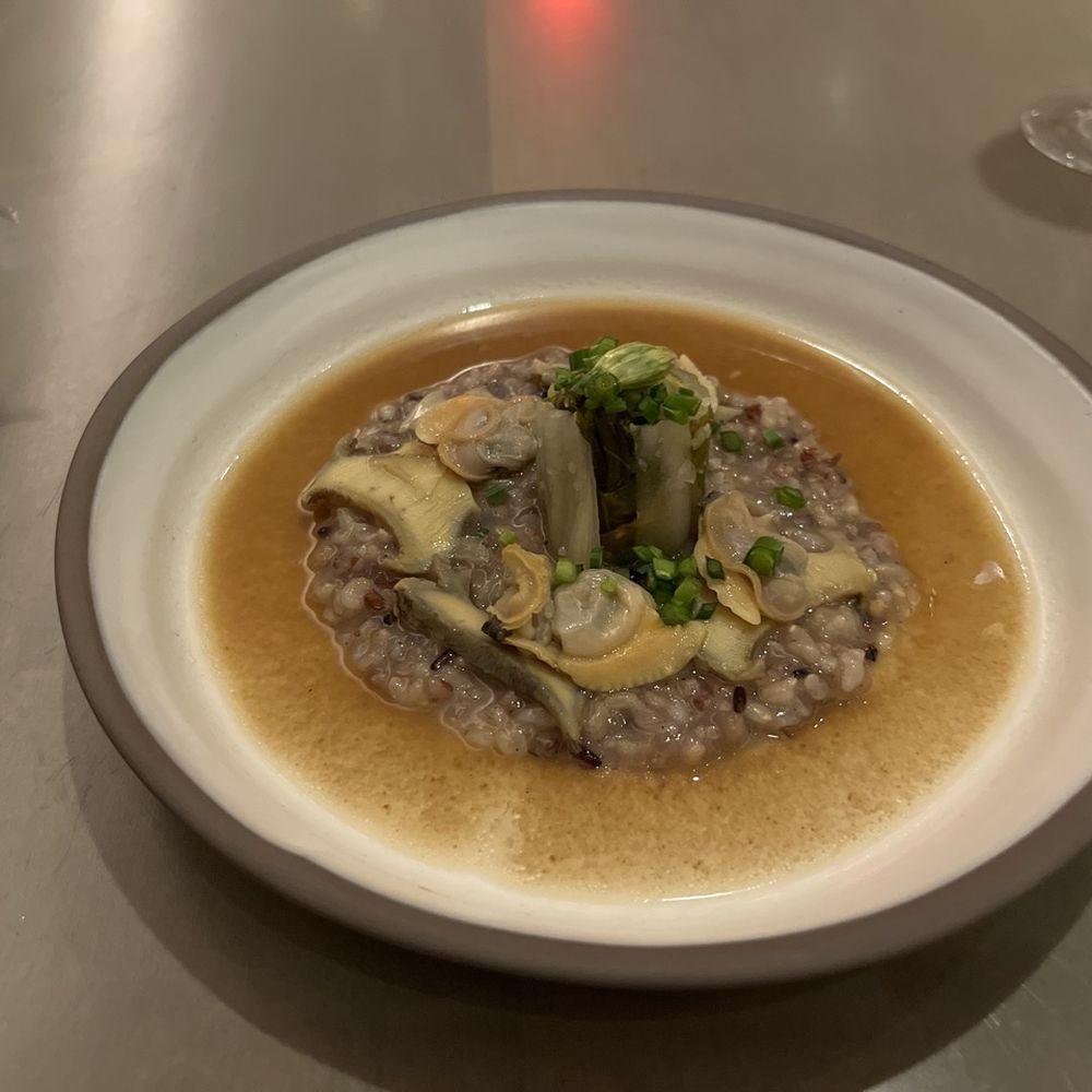 SHIA - Doenjang abalone, clams and white kimchi - Korean Near Me - Washington, DC, District of Columbia