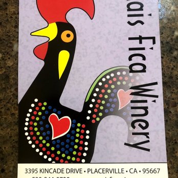Mais Fica Winery - Business Card - Wineries Near Me - Placerville, California Mais Fica Winery - Business Card - Wineries Near Me - Placerville, California