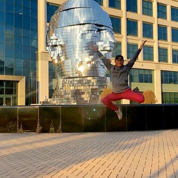 Metalmorphosis - Giant Head - Visiting from Las Vegas and got to see the Giant rotating head. 3/5/2022 - Landmarks & Historical Buildings Near Me - Charlotte, North Carolina Metalmorphosis - Giant Head - Visiting from Las Vegas and got to see the Giant rotating head. 3/5/2022 - Landmarks & Historical Buildings Near Me - Charlotte, North Carolina