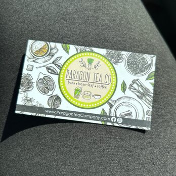 Paragon Tea Company - Loyalty card, free drink after 10 uses - Tea Rooms Near Me - Lynchburg, Virginia Paragon Tea Company - Loyalty card, free drink after 10 uses - Tea Rooms Near Me - Lynchburg, Virginia