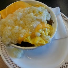 Egg and Cheese Grits Bowl