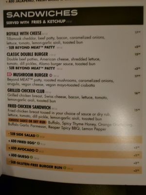 Menu photo 8 Alamo Drafthouse Cinema Slaughter Lane Austin, TX Menu photo 8 Alamo Drafthouse Cinema Slaughter Lane Austin, TX