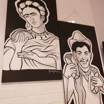 Oli's Tacos - Nice wall art. - Tacos Near Me - Montclair, California