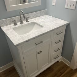 The Handydad - New vanity installation