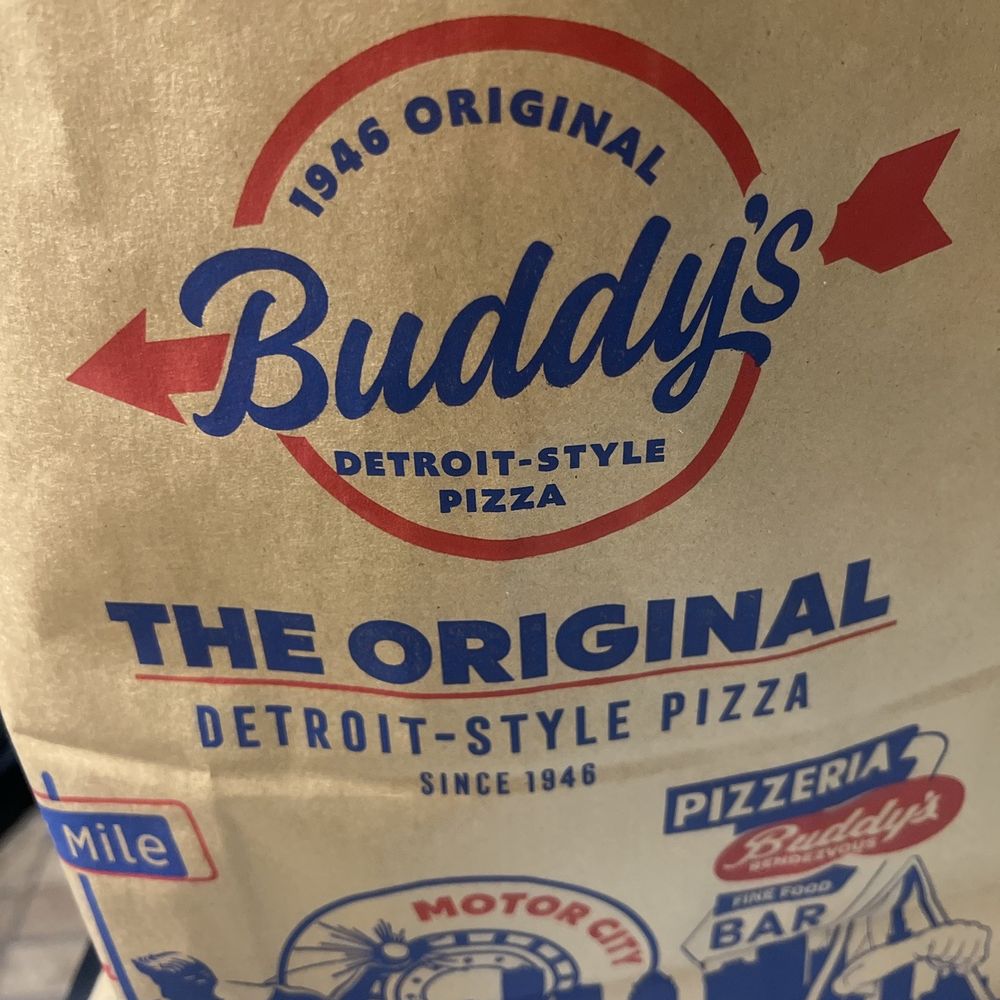 Buddy's Pizza - Bag - Pizza Near Me - Detroit, Michigan