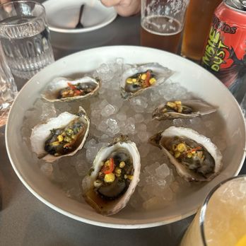Grey Ghost - Oysters on the half shell (Very good) - American Near Me - Detroit, Michigan Grey Ghost - Oysters on the half shell (Very good) - American Near Me - Detroit, Michigan