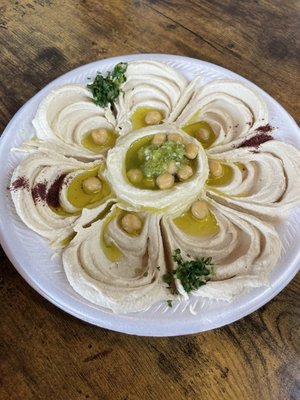 Hummus and Pita by null