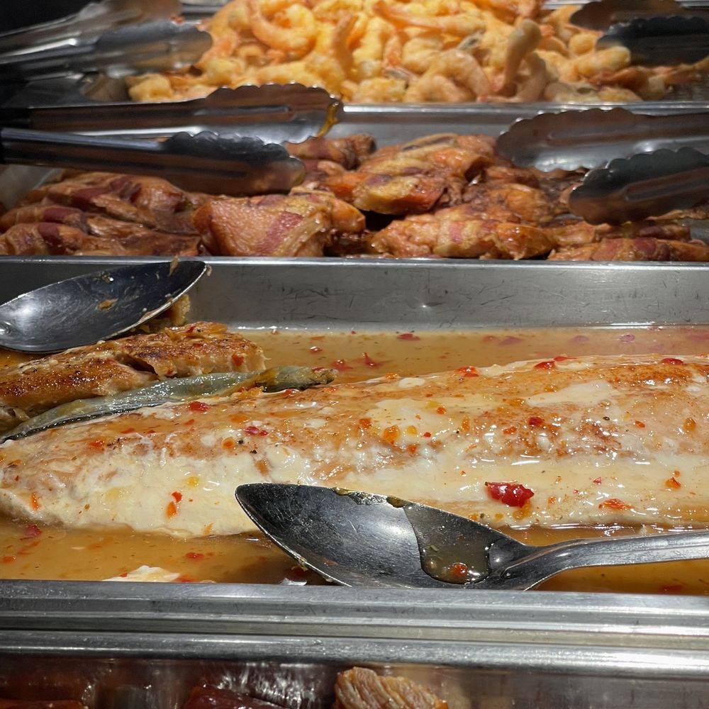 New China King Buffet - Fish, Shrimp & Ribs. Tasted blah! - Chinese Near Me - Denton, Texas New China King Buffet - Fish, Shrimp & Ribs. Tasted blah! - Chinese Near Me - Denton, Texas