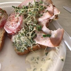Monkey Crepe Cafe - Swimming in mayo.