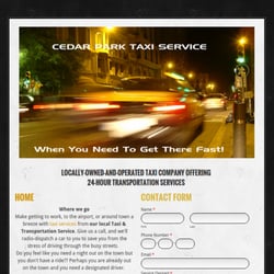 Cedar Park Taxi Service