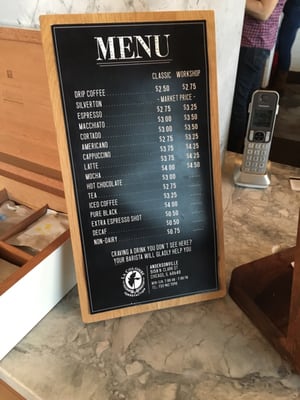 Menu photo 6 La Colombe Coffee Workshop Chicago, IL