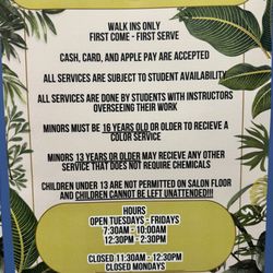 Santa Monica College - Cosmetology Department