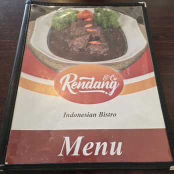 RENDANG & CO - Indonesian Bistro - Menu cover - Indonesian Near Me - Tulsa, Oklahoma RENDANG & CO - Indonesian Bistro - Menu cover - Indonesian Near Me - Tulsa, Oklahoma