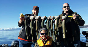 Lake Tahoe fishing Charters Logo