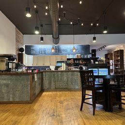 a view of a coffee shop a view of a coffee shop