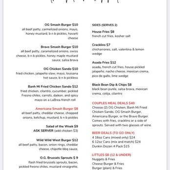 The Black Rabbit - Current Menu (changes often) - Gastropubs Near Me - Stockton, California The Black Rabbit - Current Menu (changes often) - Gastropubs Near Me - Stockton, California