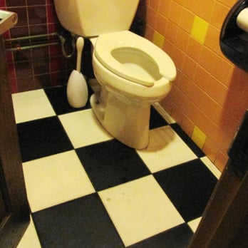 Evening Star Cafe - inside bathroom - New American Near Me - Alexandria, Virginia Evening Star Cafe - inside bathroom - New American Near Me - Alexandria, Virginia